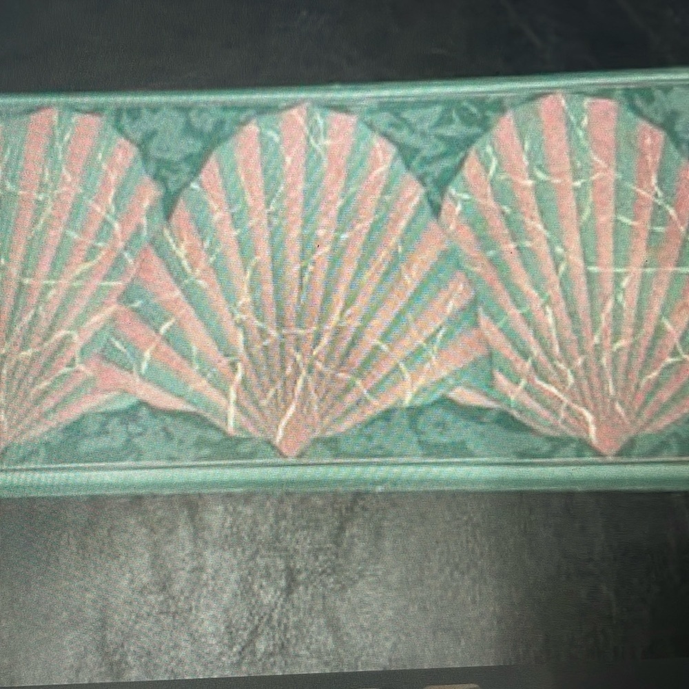 Shell Wallpaper Border. Vintage